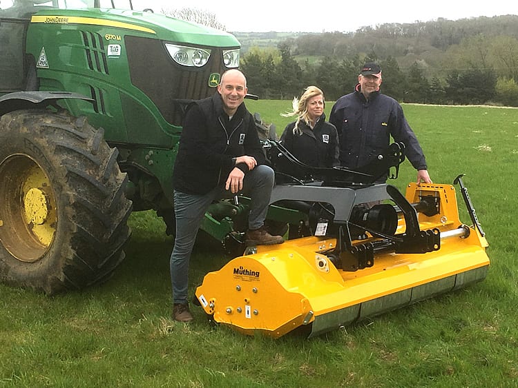 heming-engineering-001 Simon Richard Ltd have confirmed the appointment of Broadway, Worcestershire based Heming Engineering as dealers for the Woods rotary cutter and Muthing flail ranges.