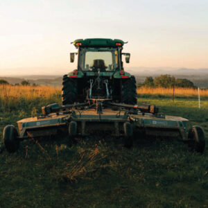 IronCraft Sauerburger 2512 Flex Wing Rotary Mower
