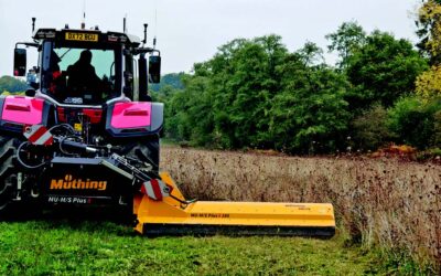Muthing Mulcher units help keep grass yields up